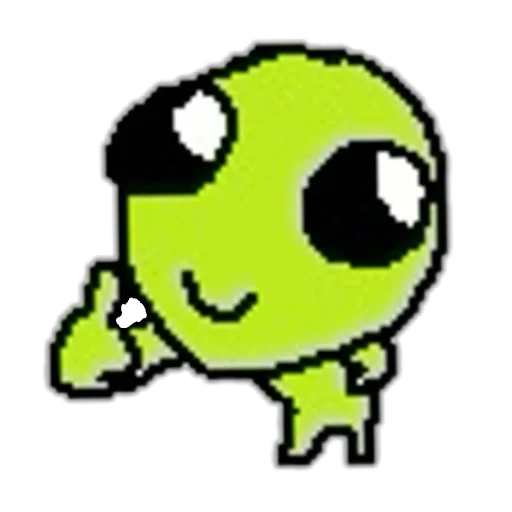 😊 Стикер «silly alien» для Telegram