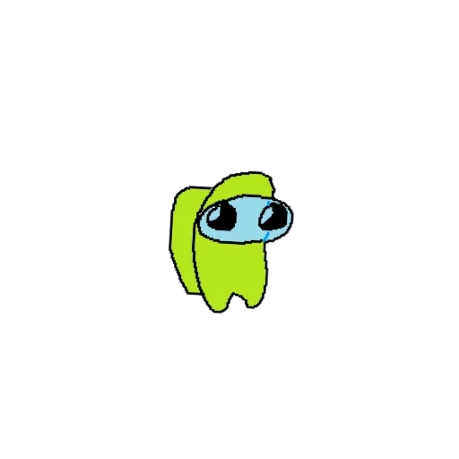 🧑‍🚀 Стикер «silly alien» для Telegram