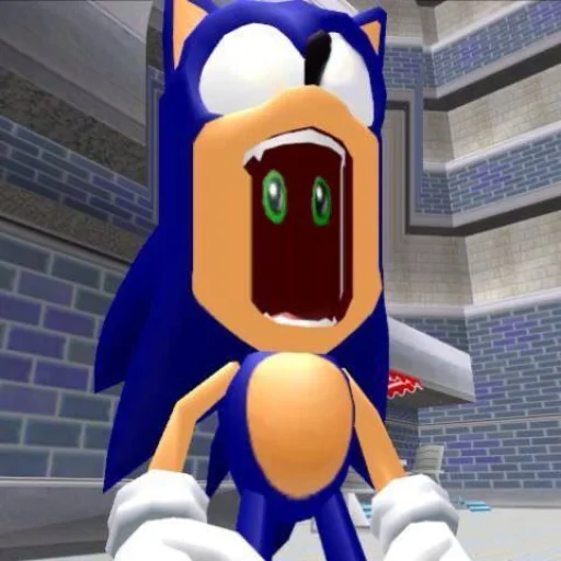 💥 Стикер «sonic the hedgehog» для Telegram