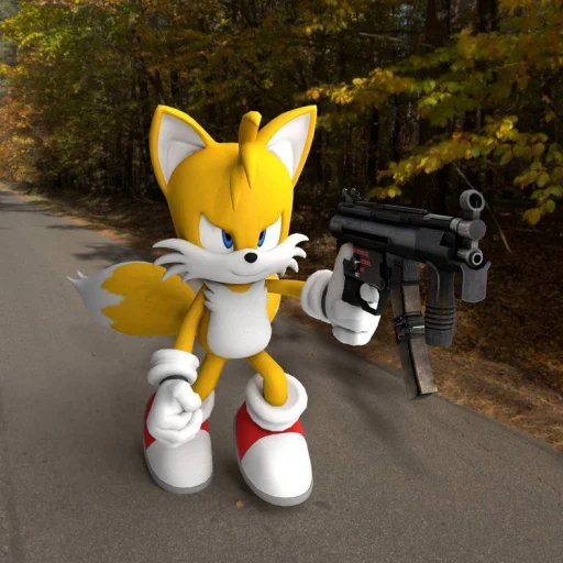 💥 Стикер «sonic the hedgehog» для Telegram