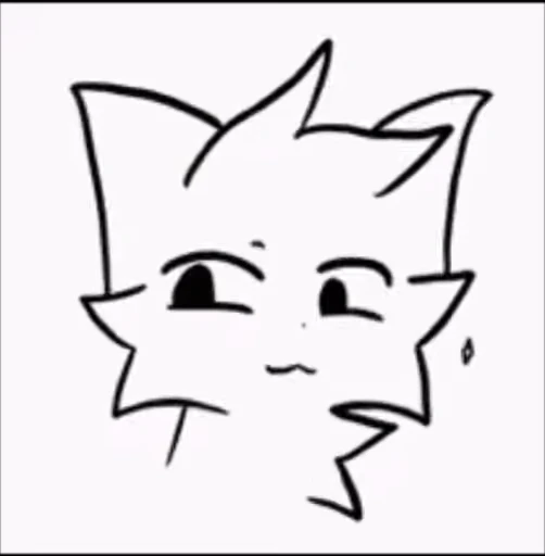 🌟 Стикер «Silly cat» для Telegram