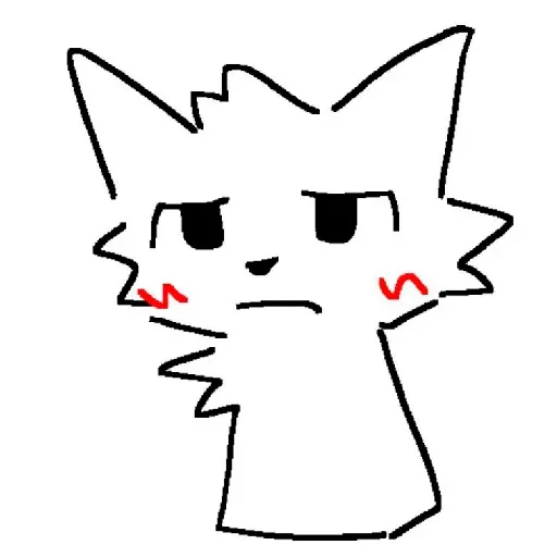 😔 Стикер «Silly cat» для Telegram