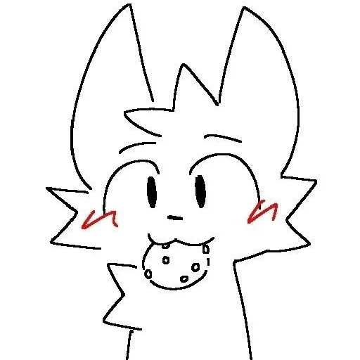 🍪 Стикер «Silly cat» для Telegram