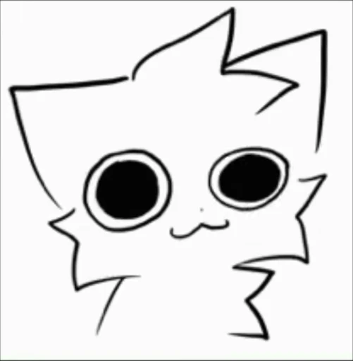 🌟 Стикер «Silly cat» для Telegram