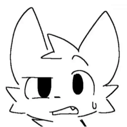 🤨 Стикер «Silly cat» для Telegram