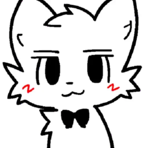 🤵 Стикер «Silly cat» для Telegram