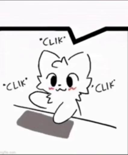 🌟 Стикер «Silly cat» для Telegram