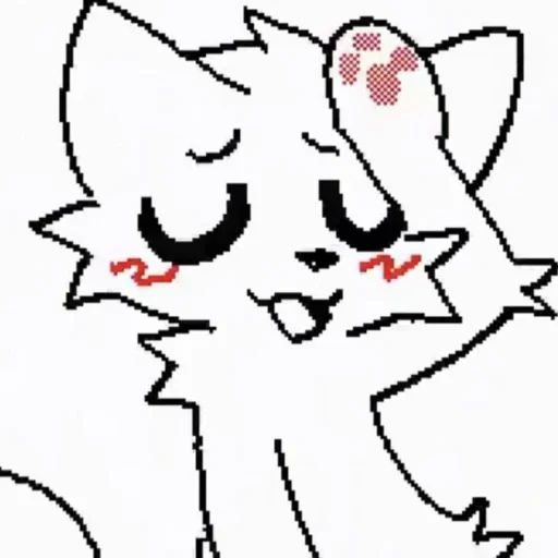 😵 Стикер «Silly cat» для Telegram