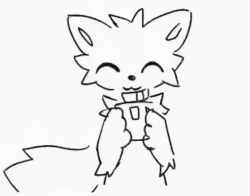 🌟 Стикер «Silly cat» для Telegram