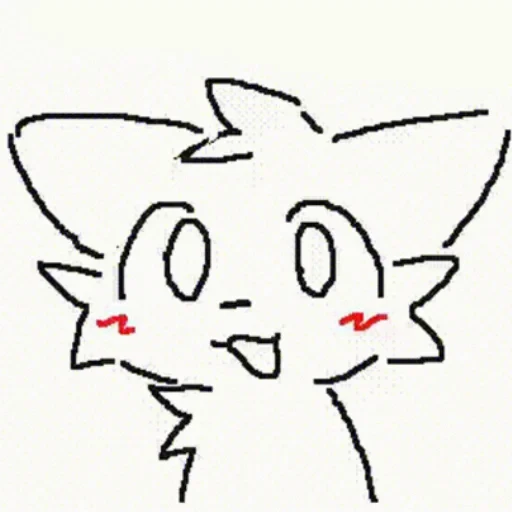 😺 Стикер «Silly cat» для Telegram