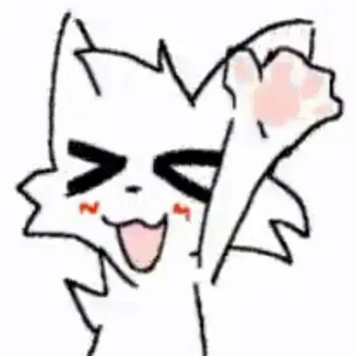 😺 Стикер «Silly cat» для Telegram