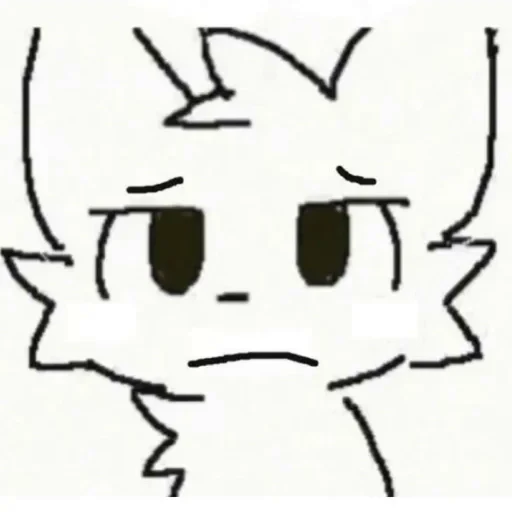🙁 Стикер «Silly cat» для Telegram