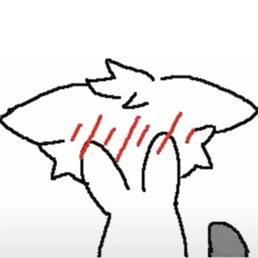 😖 Стикер «Silly cat» для Telegram