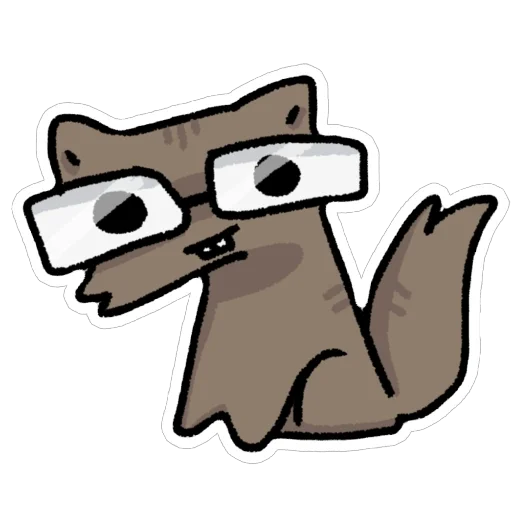 🤓 Стикер «silly kittens» для Telegram
