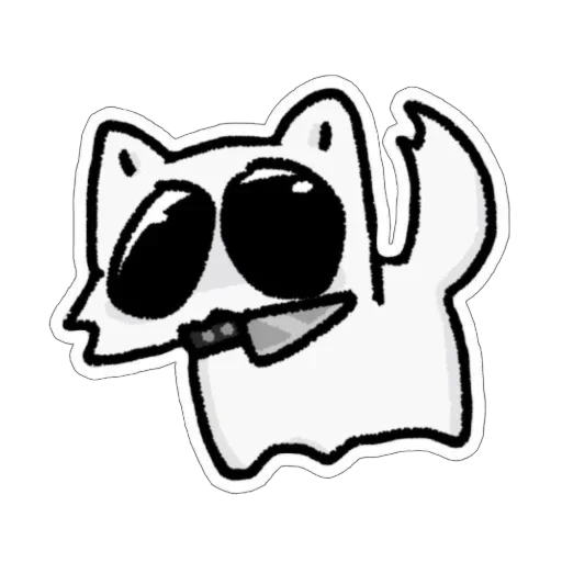 😈 Стикер «silly kittens» для Telegram