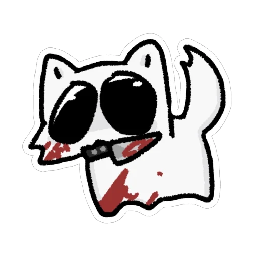 🔪 Стикер «silly kittens» для Telegram