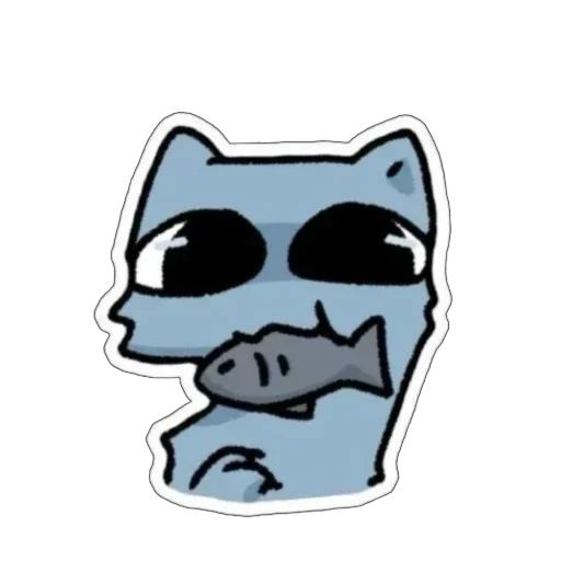 🐟 Стикер «silly kittens» для Telegram