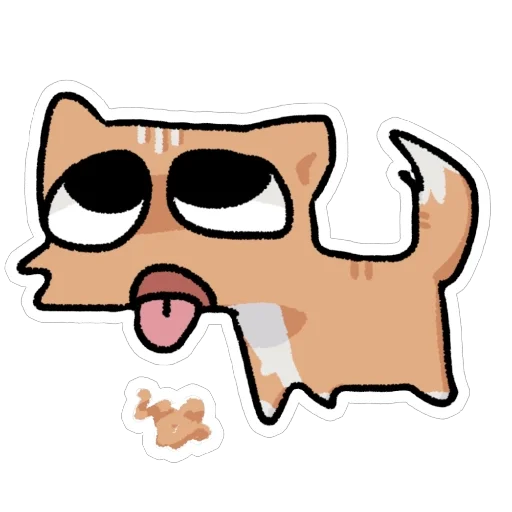 🥵 Стикер «silly kittens» для Telegram