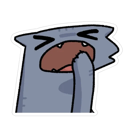 🥱 Стикер «silly kittens» для Telegram