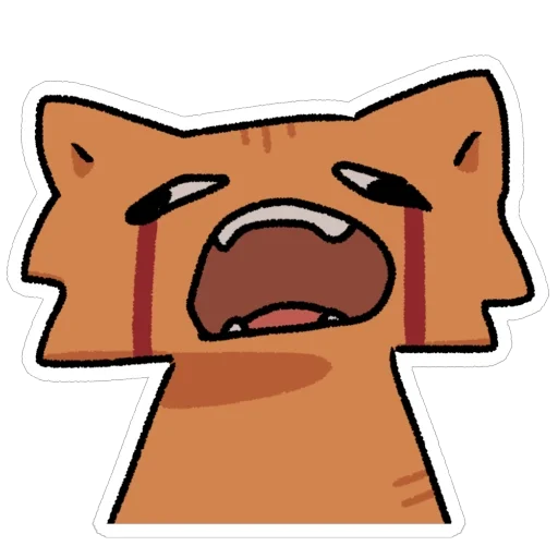 😫 Стикер «silly kittens» для Telegram