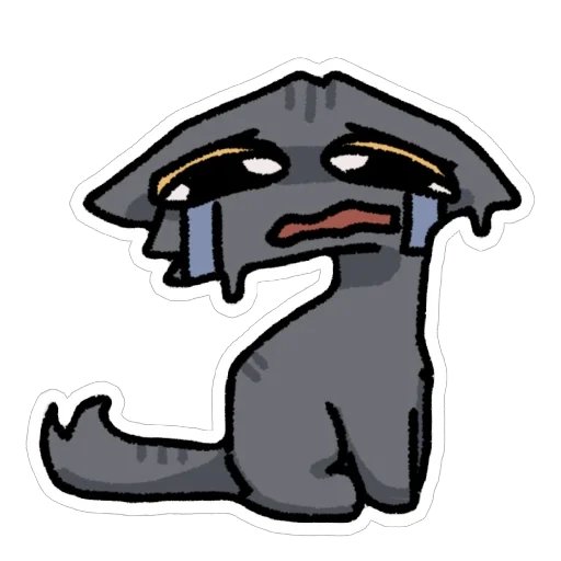 😭 Стикер «silly kittens» для Telegram