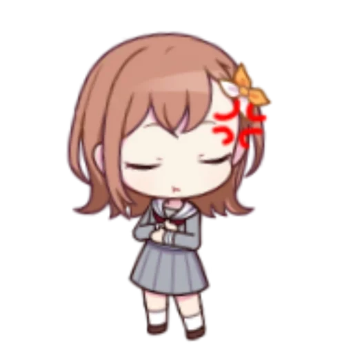 🍣 Стикер «minori hanasato» для Telegram