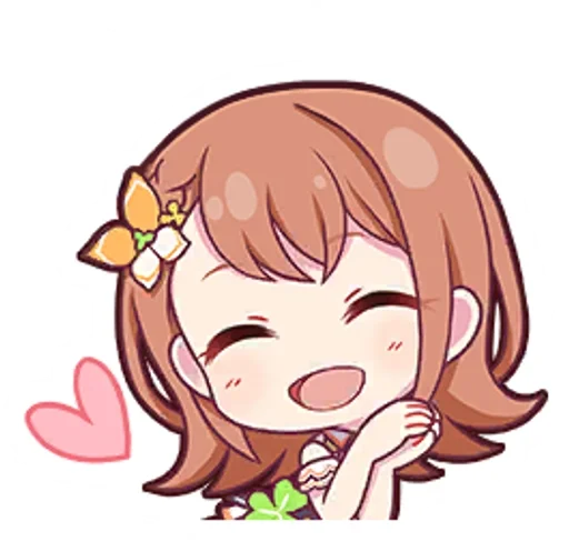 🍣 Стикер «minori hanasato» для Telegram