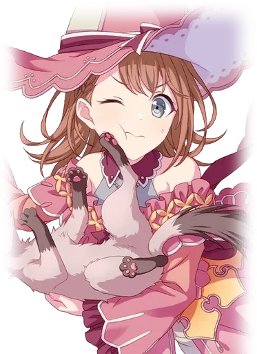 🍣 Стикер «minori hanasato» для Telegram