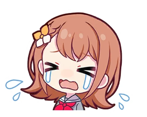 🍣 Стикер «minori hanasato» для Telegram