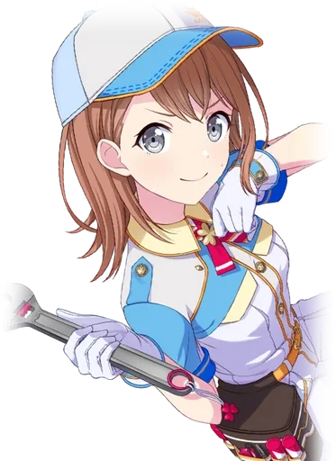 🍣 Стикер «minori hanasato» для Telegram