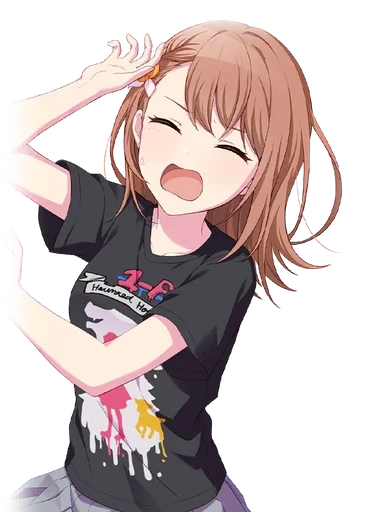🍣 Стикер «minori hanasato» для Telegram