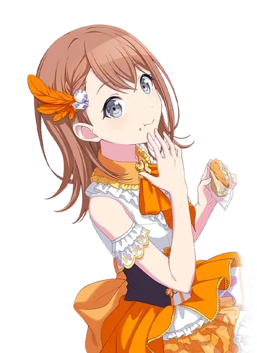 🍣 Стикер «minori hanasato» для Telegram