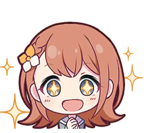 🍣 Стикер «minori hanasato» для Telegram