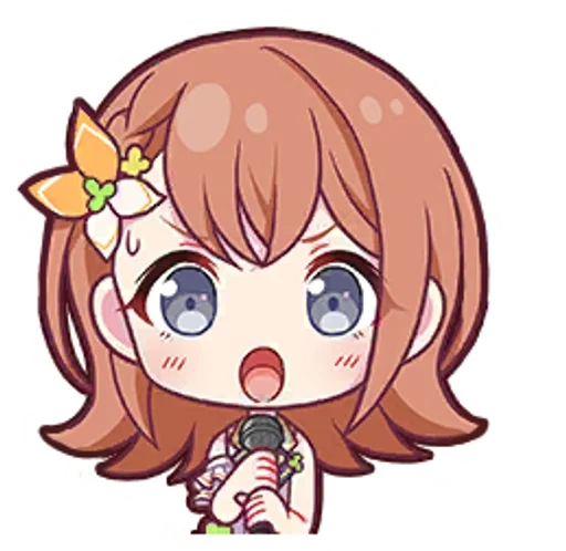🍣 Стикер «minori hanasato» для Telegram