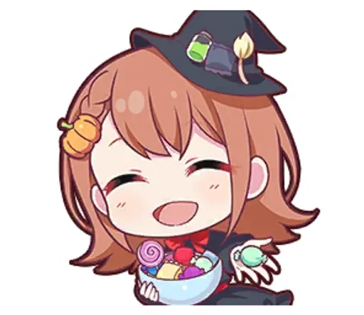 😄 Стикер «minori hanasato» для Telegram