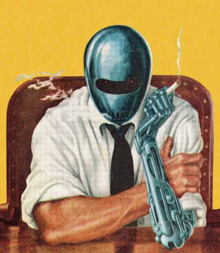🚬 Стикер «Неозабавности ретрофутуризма (и не только!)» для Telegram