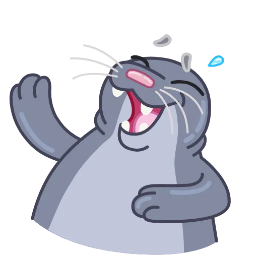 Стикерпак Silly Seal для Telegram