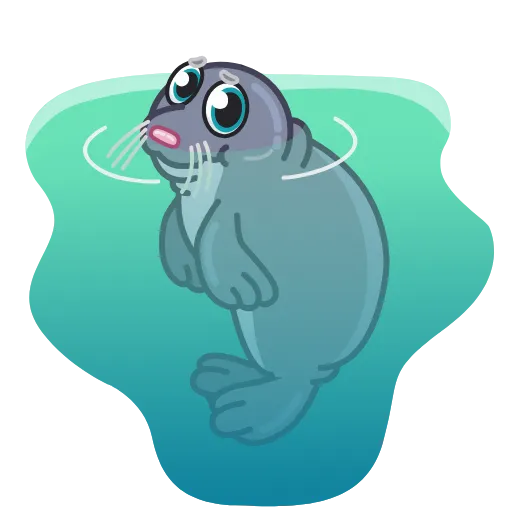😔 Стикер «Silly Seal» для Telegram