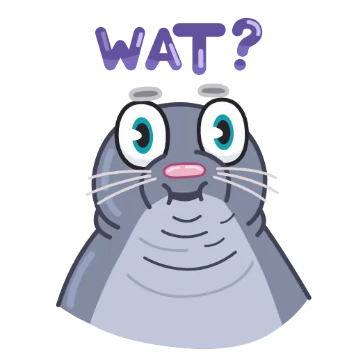 ❓ Стикер «Silly Seal» для Telegram