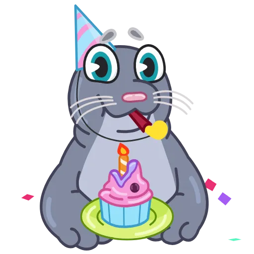 🥳 Стикер «Silly Seal» для Telegram