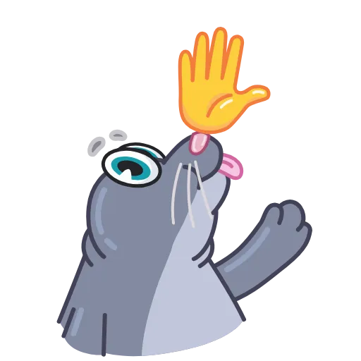 👋 Стикер «Silly Seal» для Telegram