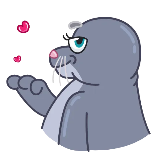 😉 Стикер «Silly Seal» для Telegram