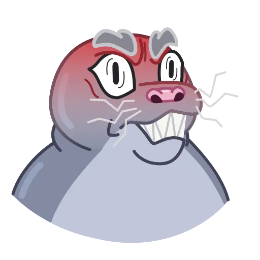😡 Стикер «Silly Seal» для Telegram