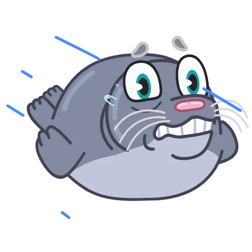 🏃‍♂️ Стикер «Silly Seal» для Telegram