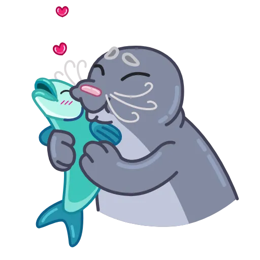 😘 Стикер «Silly Seal» для Telegram