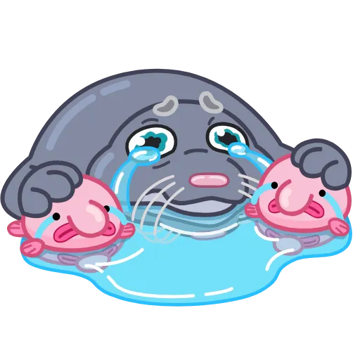 😭 Стикер «Silly Seal» для Telegram