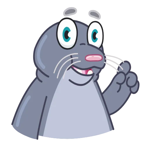 😶 Стикер «Silly Seal» для Telegram
