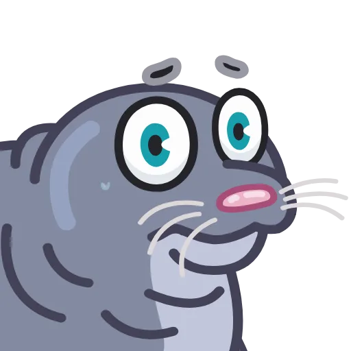 🙅‍♂️ Стикер «Silly Seal» для Telegram