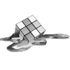 Стикер 5 серебро