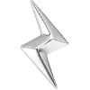 Стикер 37 серебро